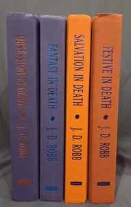 J. D. Robb "In Death" Book Lot 4 Hardcover Novels Like New FREE SHIP! - Picture 1 of 11