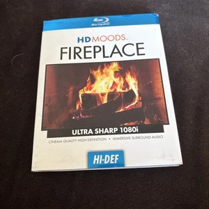 HD Fireplace (Blu-ray) With Slip Cover Mint - Picture 1 of 3