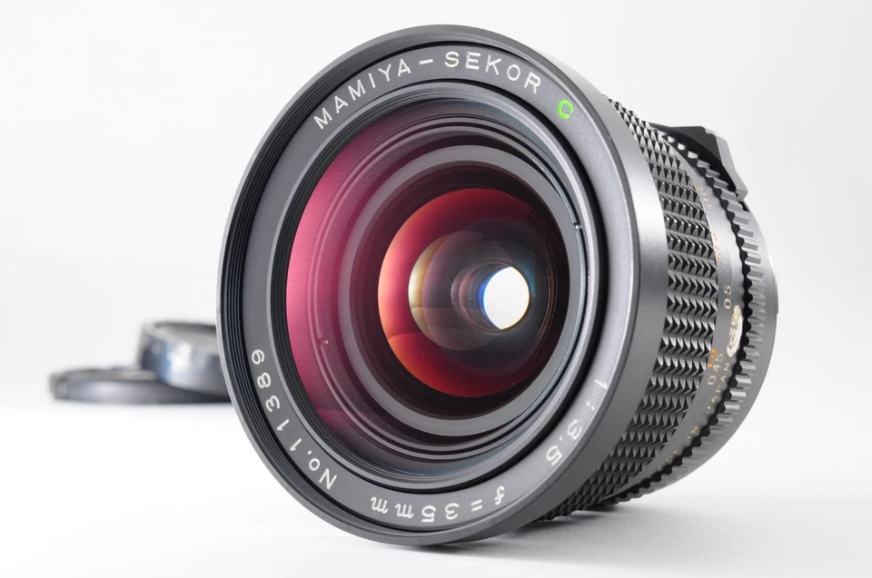 No Fog **NEAR MINT** Mamiya Sekor C 35mm f/3.5 +Cap For M645 1000S Super Pro TL - Image 1 of 4