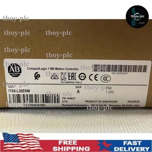 New AB 1769-L30ERM CompactLogix 1MB Motion Controller 1769L30ERM US Free Tax - Picture 1 of 3