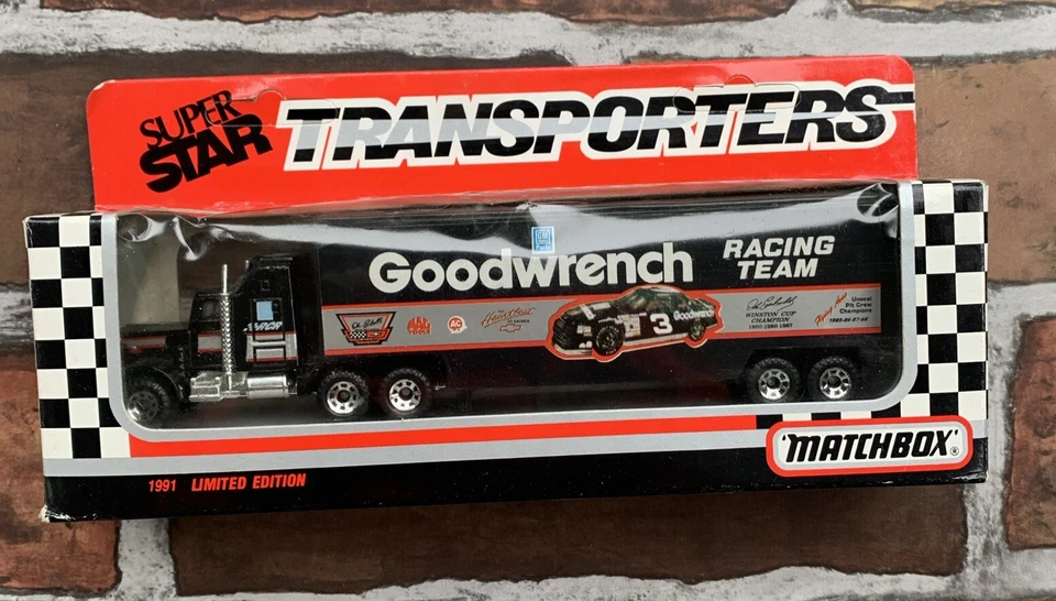 1991 Limited Edition Matchbox Super Star Transporters Earnhardt #3 CY104 Peterbi - Image 1 of 4