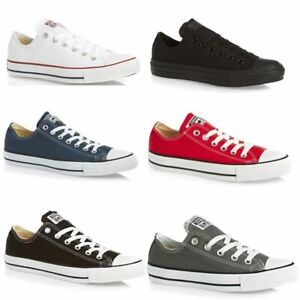 Converse All Star WOMENS & MENS Chuck Taylor OX Canvas Trainers Shoes