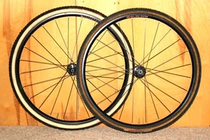Velocity Major Tom TUBULAR 100/135mm QR Cyclocross Disc Wheelset 9/10/11 Speed - Picture 1 of 8