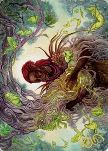 Gold Stamp Art Series CIRCLE OF DREAMS DRUID mtg Adventures in Forgotten Realms - Picture 1 of 1