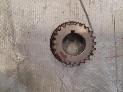 10-13 Acura MDX J37A1 crankshaft Pulley sprocket timing belt 2010 2011 2012 - Image 1 of 2