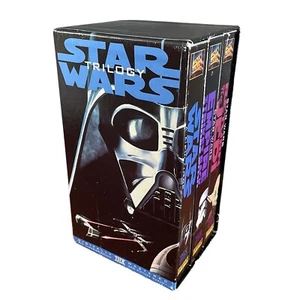 Star Wars Trilogie (VHS, 1995) Box Set THX Original Kinostart - Bild 1 von 9