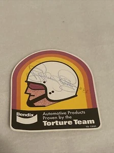 Vintage NOS Bendix Advertising Sticker Signed By Richard “King” Petty #43 *RARE* - Picture 1 of 6