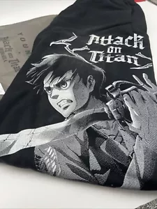 YoungLA X Attack On Titan Eren Sword Baggy Joggers Large Nuovo - Foto 1 di 5