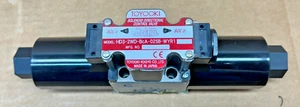 TOYO-OKI HD3-2WD-BcA-025B-WYR1 HYDRAULIC SOLENOID DIRECTIONAL CONTROL VALVE - Picture 1 of 6