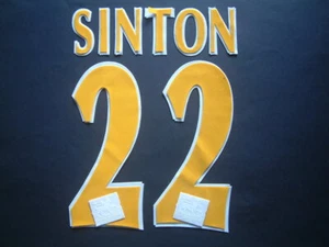 SINTON TOTTENHAM NOME+NUMERO PREMIER LEAGUE AWAY 1997-1998 ISS - Foto 1 di 1
