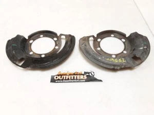 Jeep TJ Wrangler OEM Dana 30 Front Axle Outer Brake Dust Shields 1997-2006 52180 - Picture 1 of 9