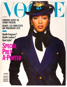 Naomi Campbell LINDA EVANGELISTA Cindy Crawford PARIS VOGUE August 1988 Streep - Picture 1 of 14