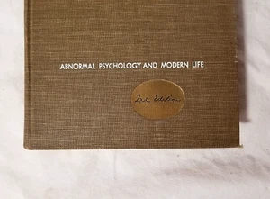 VTG Abnormal Psychology And Modern Life 1956 2nd Edition James C Coleman Therapy - Foto 1 di 11