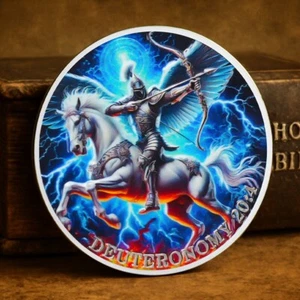 Moneda Cristiana Promesa de Victoria del Señor Deuteronomio 20:4 Regalo Recuerdo Religioso - Imagen 1 de 21