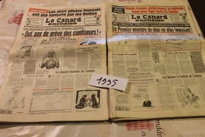  Le Canard Enchaîné  1995 année complète en tbe - Foto 1 di 1