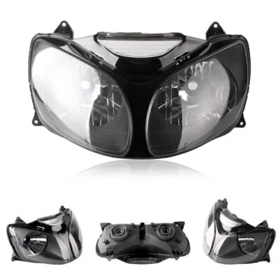 Front Headlight Headlamp Assembly fit Kawasaki Ninja ZX12R 2000 2001 motorcycle - Image 1 of 4