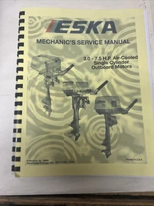 ESKA  OWNER'S SERVICE MANUAL 3.0 to 7.5HP - Bild 1 von 6