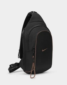 Nike DJ9796-010 Essentials Sling Bag Unisex Sport Pack Black nwt - Picture 1 of 2