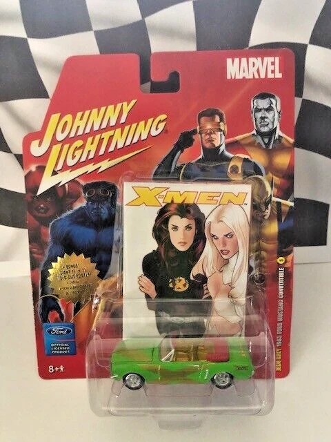 2006 Johnny Lightning JL Marvel X-Men #5 Jean Grey 1965 Ford Mustang Convertible - Image 1 of 1