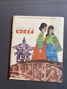 A Pocket Guide To Korea - Department Of Defense DOD PG 8A - 1962 - Picture 1 of 12