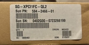 Sun Microsystems SG-XPCI1FC-QL2 NEW Old Stock QLA2340 SEALED BOXES- 594-2466-01 - Picture 1 of 6