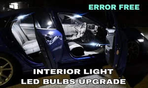 FÜR AUDI A4 B8 A5 LED XENON WEISS 6000K INNENRAUM GLÜHBIRNEN KIT SET UPGRADE - Bild 1 von 2