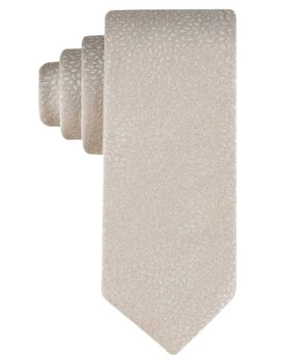 Corbata floral Bonnie de Calvin Klein TAUPE para hombre, talla única de EE. UU. Foto 1 de 4