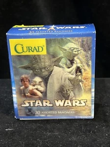 2002 Star Wars Lenticular Curad Band Aids Unused Yoda Luke Empire Strikes Back - Picture 1 of 6