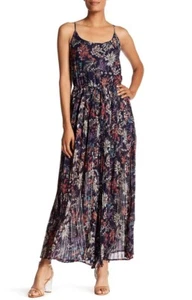 SUPERFOXX 157730 Damen Jumpsuit Blumenmuster Faltendetail Navy Gr. XL - Bild 1 von 2