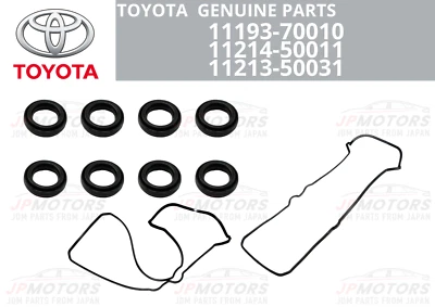 TOYOTA Genuine 1998-2000 Lexus LS400 11193-70010 VALVE COVER GASKETS Set NEW - Image 1 of 4