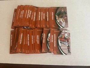 2015 Panini Collegiate Multi Sport MIAMI HURRICANES Complete base set 1-80 - Picture 1 of 1