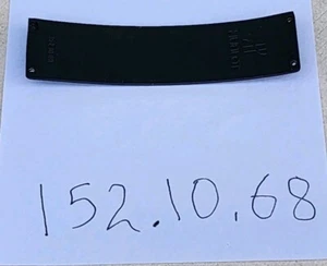 Genuine Hublot MDM Black Rubber Vintage Watch Single Band Strap 152.10.68 - Picture 1 of 2
