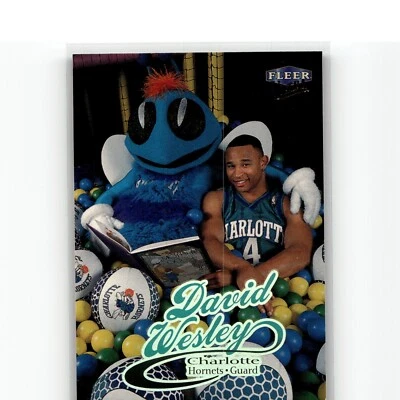 Fleer Ultra David Wesley #24 Charlotte Hornets 1998-99 Foto 1 de 2