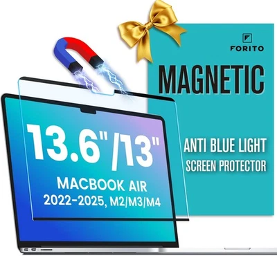 F FORITO Magnetic Anti Blue Light for MacBook Air 13.6 (2022-2025, M2,M3,M4)  - Image 1 of 4