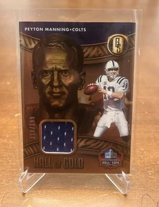 2022 Panini Gold Standard Peyton Manning Hall Of Gold Relic /199 - Bild 1 von 1