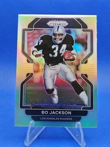 🔵 2021 Panini Prizm BO JACKSON Silver Prizm #185 Los Angeles Raiders - Foto 1 di 2