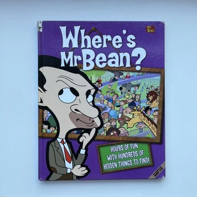 Where’s Mr Bean? hardcover collectable book with things to find by Rod Green ABC - Image 1 of 4