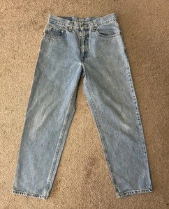 Vtg Levi’s 550 Relaxed Fit Blue Stonewash Jeans 32x29.5 in (tight 32 in waist) - Picture 1 of 9