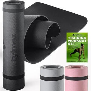 Yogamatte TPE rutschfest 6mm Umweltfreundliche matte für Yoga,Pilates & Workout - Bild 1 von 9