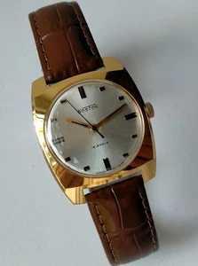 Reloj de lujo soviético Vostok 2209 modelo 563261 AU10 vintage totalmente original años 70 - Imagen 1 de 11