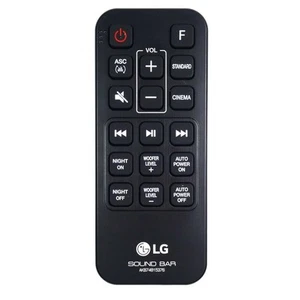 Genuine LG Replaces COV34386901 Soundbar Remote Control - Picture 1 of 5
