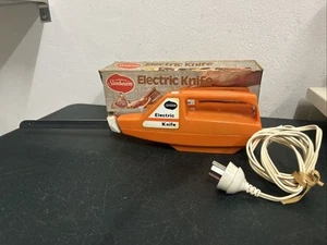 MCM Sunbeam Electric Knife Retro In Original Box Made In Japan - Picture 1 of 10