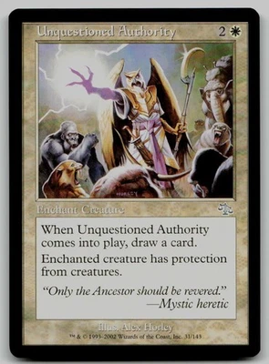 Unquestioned Authority U Judgment 31 NM - Image 1 of 2