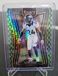 2024 Panini Select Champ Bailey /81 Suite Level Dragon Scale Denver Broncos - Bild 1 von 2