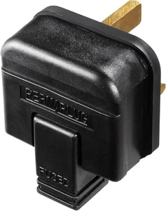 Masterplug HDPT13B-MP 13A Heavy Duty Rewireable Plug BS1363 Sleeved Pins IP20 - Picture 1 of 4
