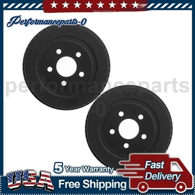 Задний тормозной барабан Dynamic Friction Company подходит для Ford Windstar 1995-2003 годов выпуска - Изображение 1 из 4