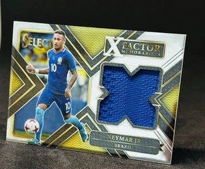 Neymar Jr. Patch - X Factor - Player-worn - 2017/18 Panini Select - Brazil Relic - Bild 1 von 2