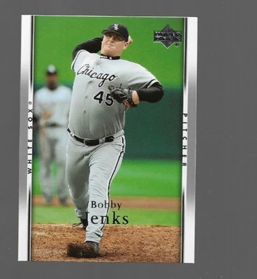 Bobby Jenks 2007 Upper Deck Series 1 #90 Chicago White Sox - Image 1 of 2