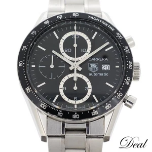 TAG HEUER Carrera Chronograph CV2010 Men s Wristwatch - Picture 1 of 9