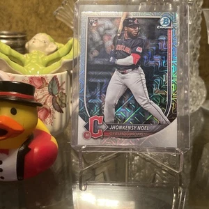JHONKENSY NOEL RC 2025 Bowman Mega Chrome Mojo #81 ROOKIE Guardians RC - Picture 1 of 2